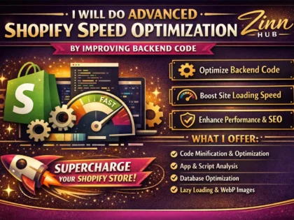 do advanced shopify speed optimization by improving backend code