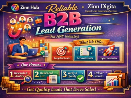 Provide Reliable B2B Lead Generation For Any Industry
