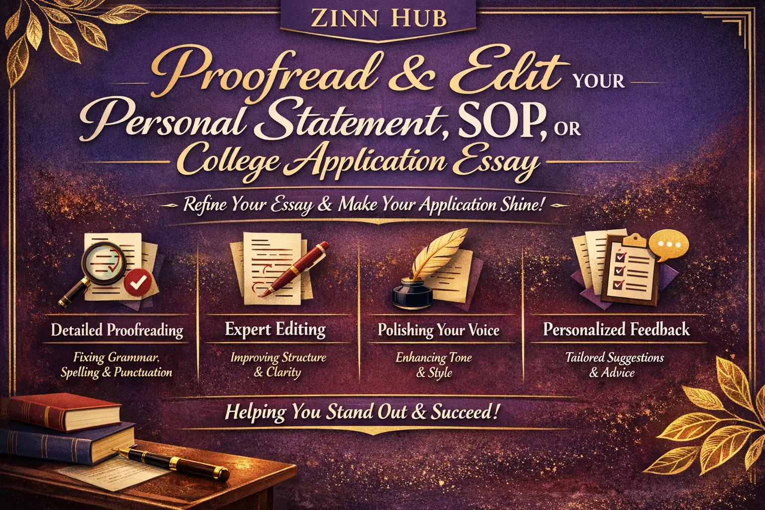 Proofread And Edit Your Personal Statement, Sop, Or College Application Essay 1 Proofread And Edit Your Personal Statement