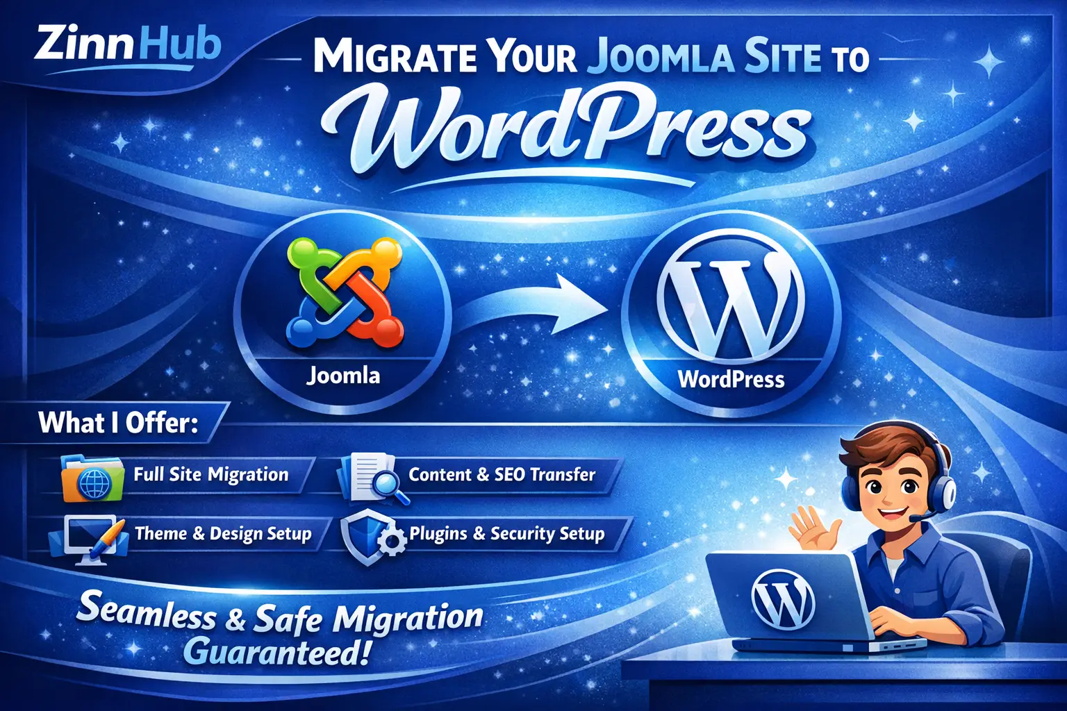 Migrate Your Joomla Site To Wordpress 1 Migrate Your Joomla Site To Wordpress