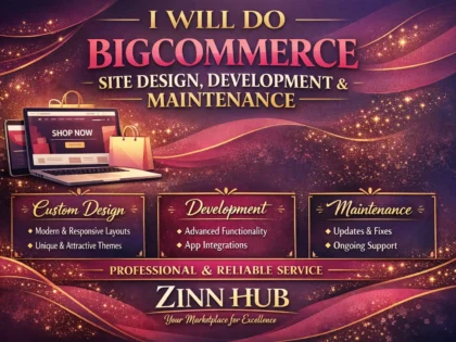 do bigcommerce site design