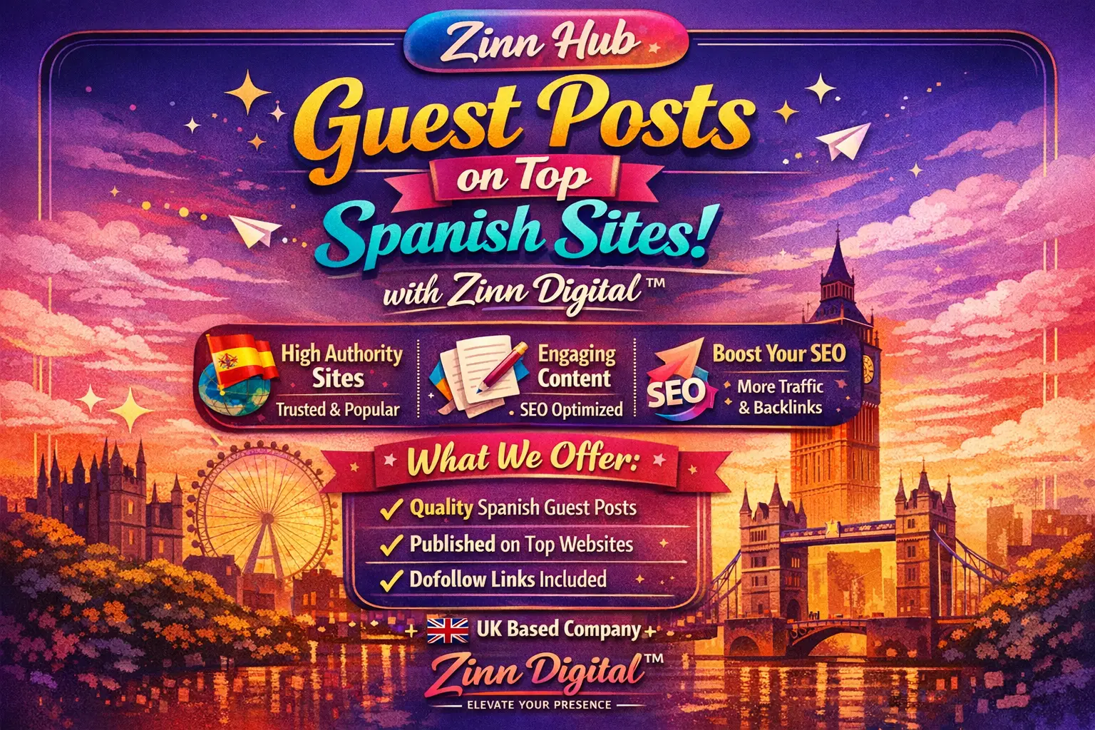 Write And Publish Guest Posts On High-Traffic Spanish Sites With Zinn Digital ™ 1 Write And Publish Guest Posts On High-Traffic Spanish Sites With Zinn Digital ™