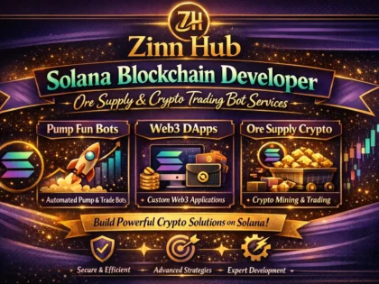 solana blockchain developer for ore supply crypto trading bot pump fun web3 dapp