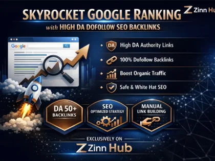 skyrocket google ranking with high da dofollow SEO backlinks