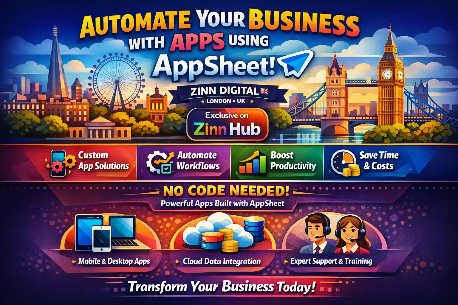 Automate Your Business With Apps Using Appsheet - Zinn Digital™ 2 Automate Your Business With Apps Using Appsheet - Zinn Digital™ - Image 2