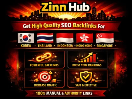 Create Korea Thailand Indonesia Hong Kong Singapore High Quality Seo Backlinks
