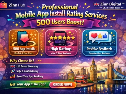 Professional Mobile App Install &Amp; Rating Services - 500 Users Boost