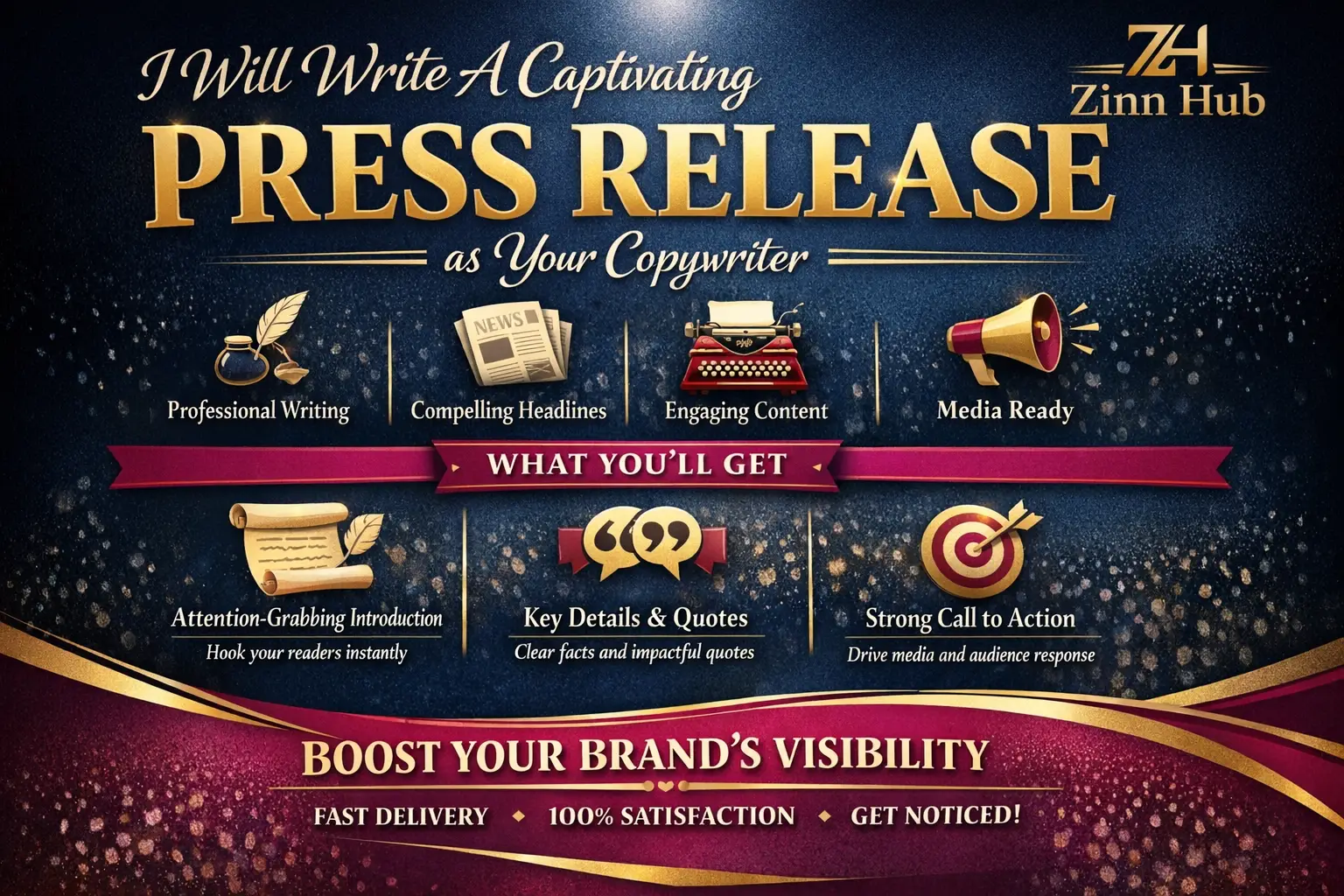 Write A Captivating Press Release As Your Copywriter 1 Write A Captivating Press Release As Your Copywriter
