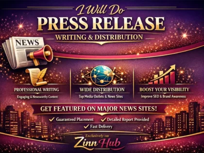 do press release writing and distribution