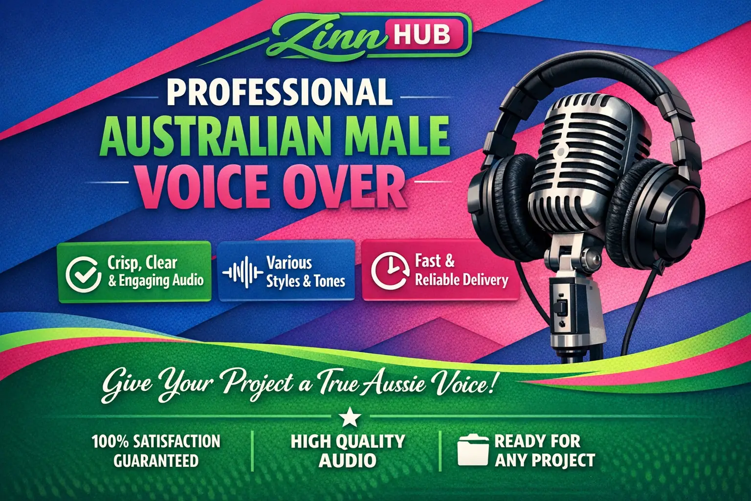 Record A Professional Australian Male Voice Over 1 Record A Professional Australian Male Voice Over