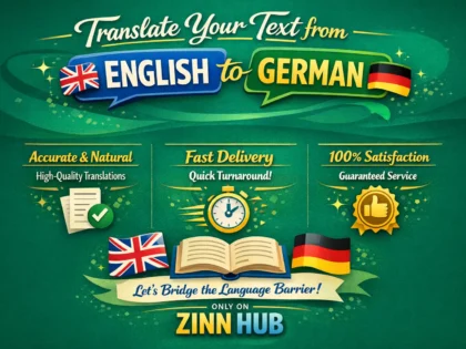 translate your text from english to german