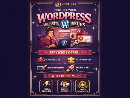 fix your wordpress website issue