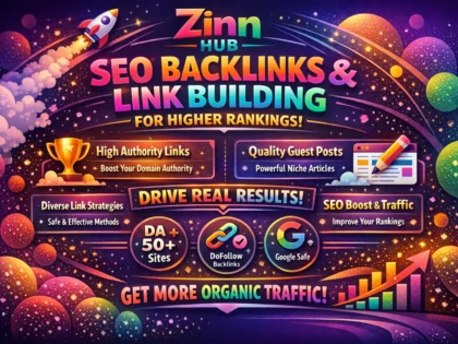 professional SEO backlinks and link building for higher rankings