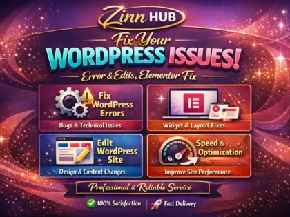 fix wordpress issues