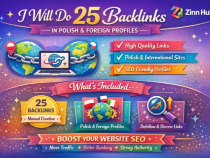 Do 25 Backlinks In Polish And Foreign Profiles