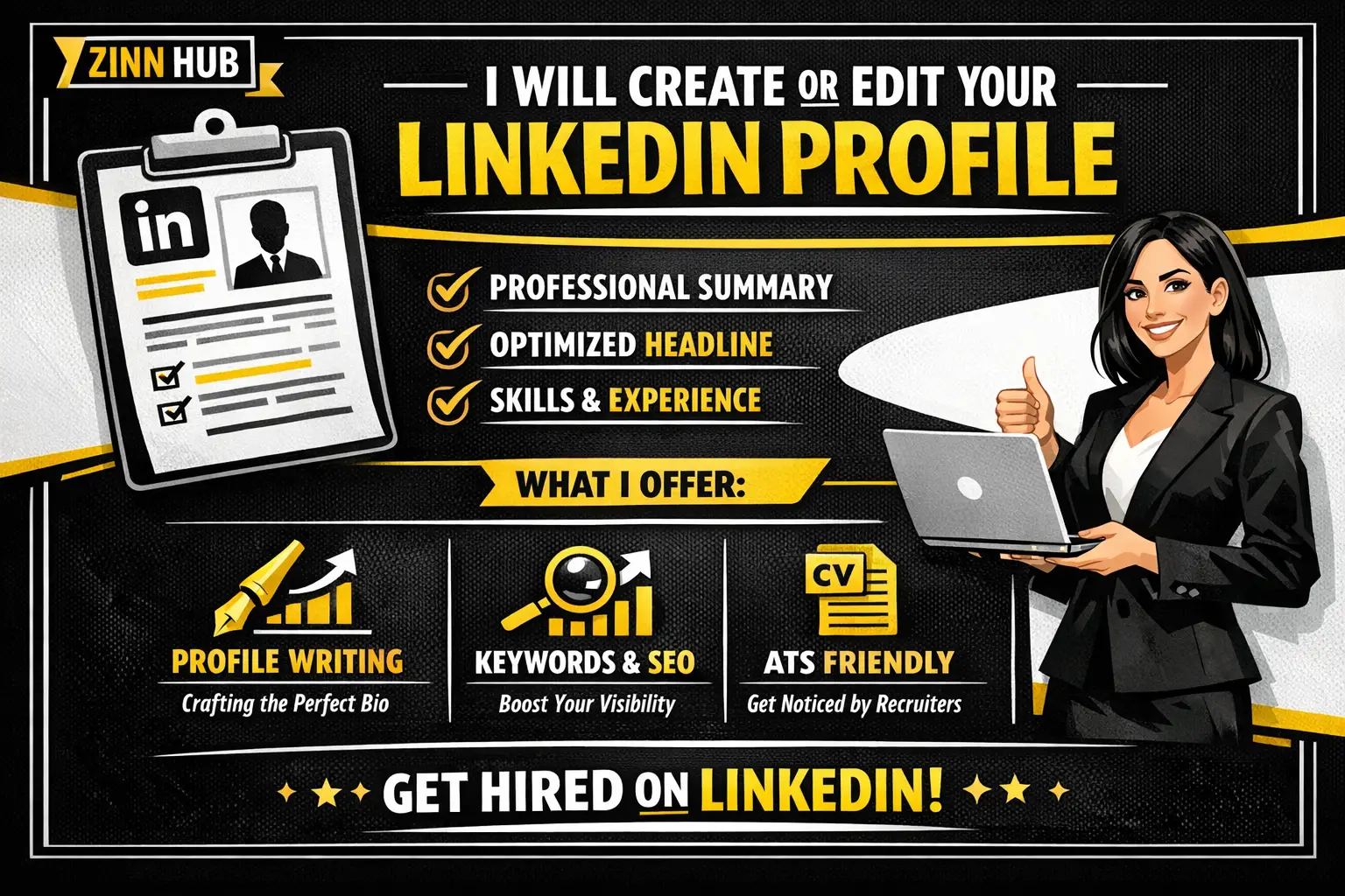 Create Or Edit Your Linkedin Profile 1 Create Or Edit Your Linkedin Profile
