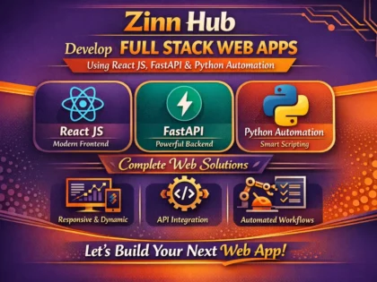 Develop Full Stack Web Apps Using React Js