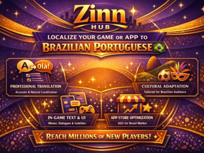 localize your game or app to brazilian portuguese