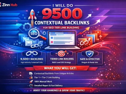 Do 9500 Contextual Backlinks For Seo Tier Link Building