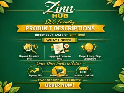 write SEO friendly product descriptions