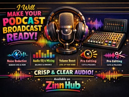 make the audio for your podcast broadcast ready