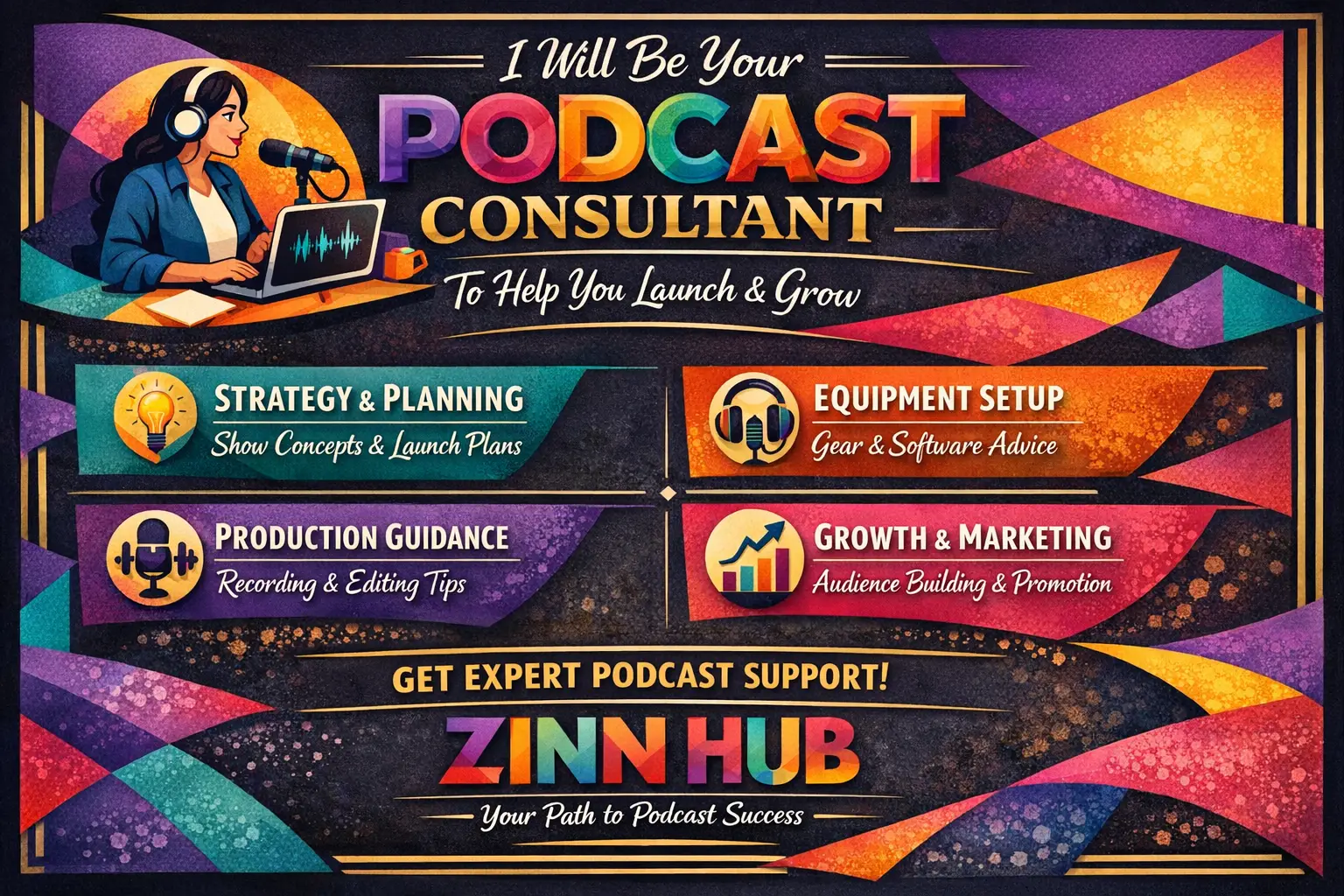 Be Your Podcast Consultant To Help You Launch And Grow 1 Be Your Podcast Consultant To Help You Launch And Grow