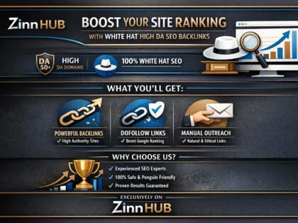 Boost Your Site Ranking With White Hat High Da Seo Backlinks