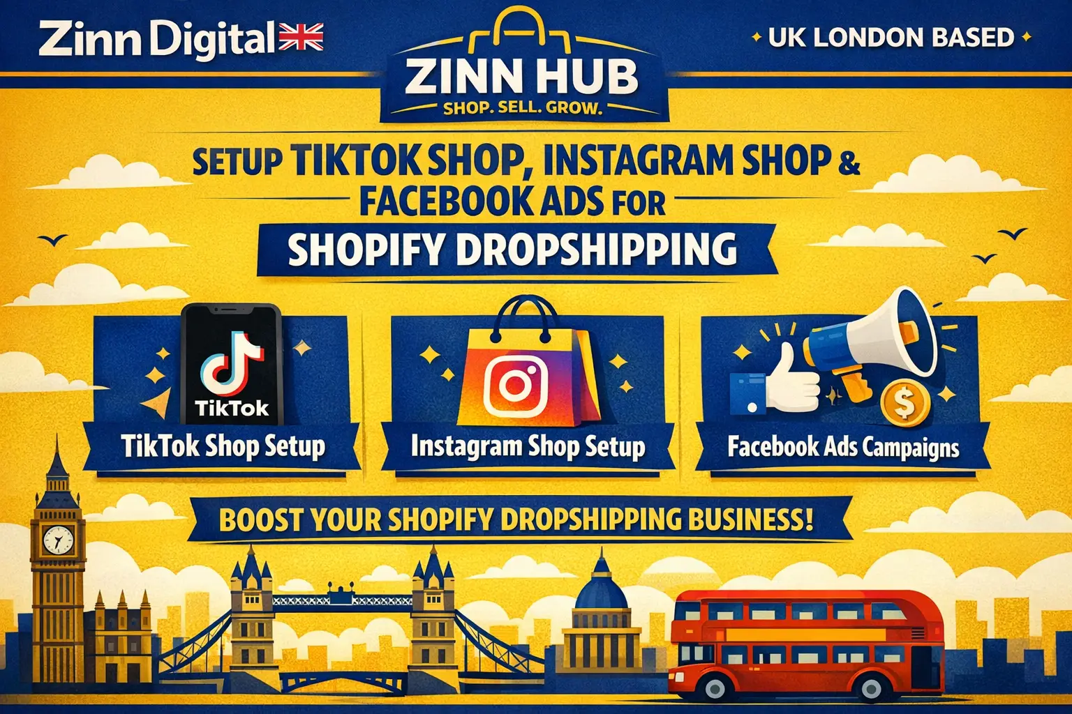 Setup Tiktok Shop, Instagram Shop, Facebook Ads For Shopify Dropshipping 1 Setup Tiktok Shop