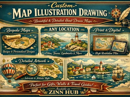 design map illustration drawing