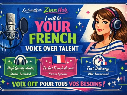 Be Your French Voice Over Talent 2 Be Your French Voice Over Talent