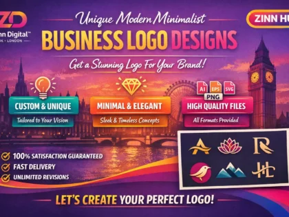 Create Unique Modern Minimalist Business Logo Designs