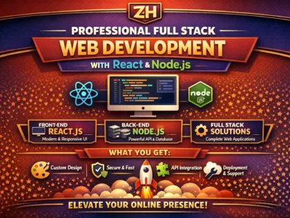 Professional Full Stack Web Development With React And Node.js