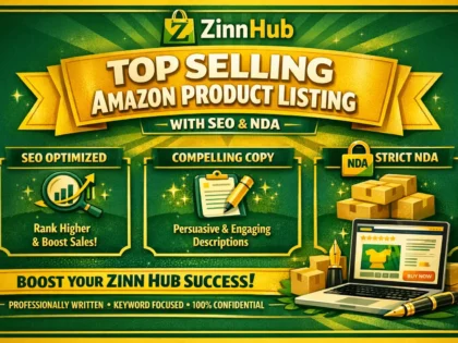 Write A Top Selling Fba Amazon Product Listing Description Page With Seo And Nda