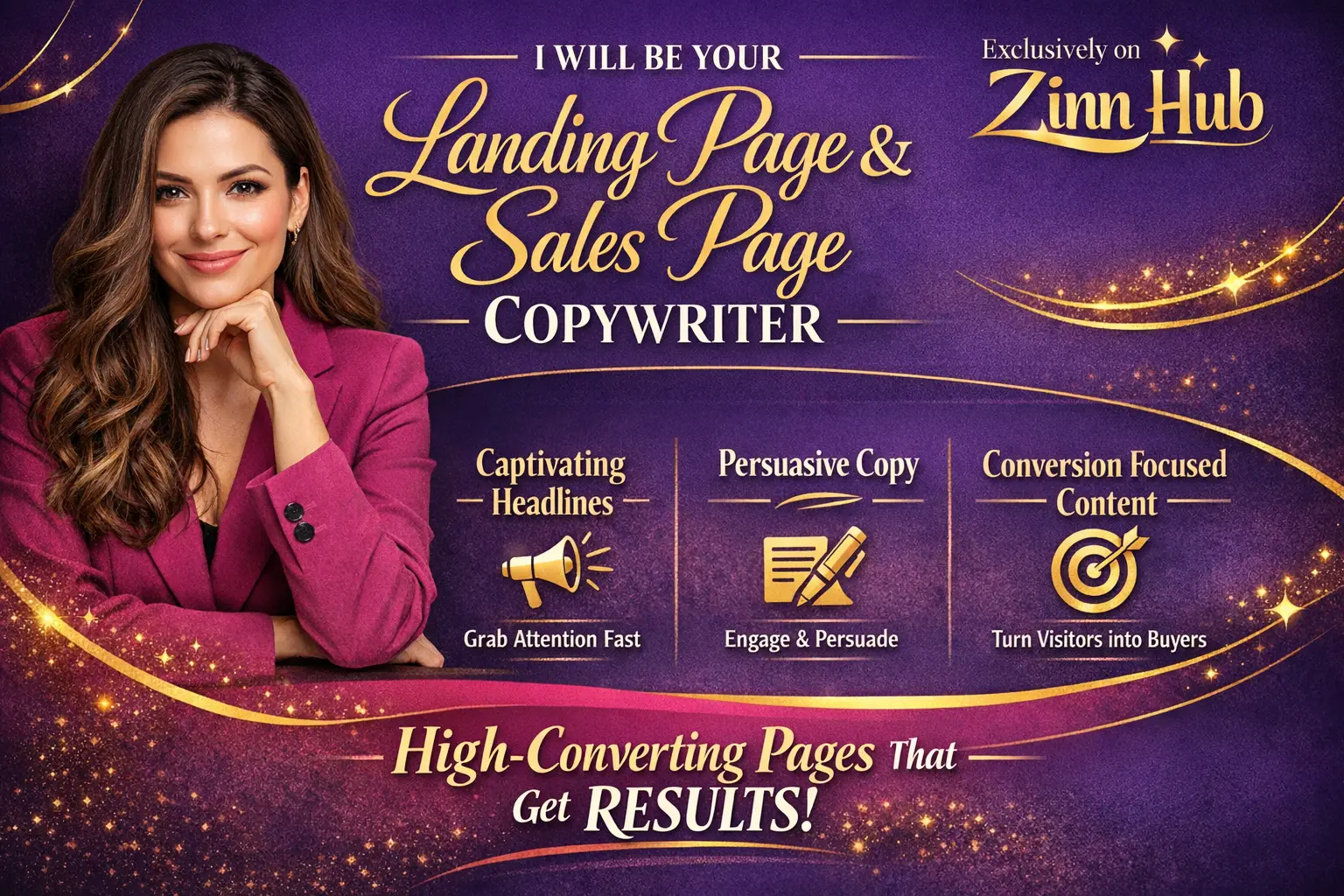 Be Your Landing Page And Sales Page Copywriter 1 Be Your Landing Page And Sales Page Copywriter