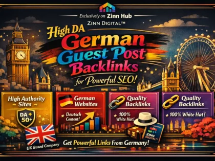 Build high DA German guest post backlinks for powerful SEO link building