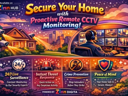 secure your home with proactive remote cctv monitoring