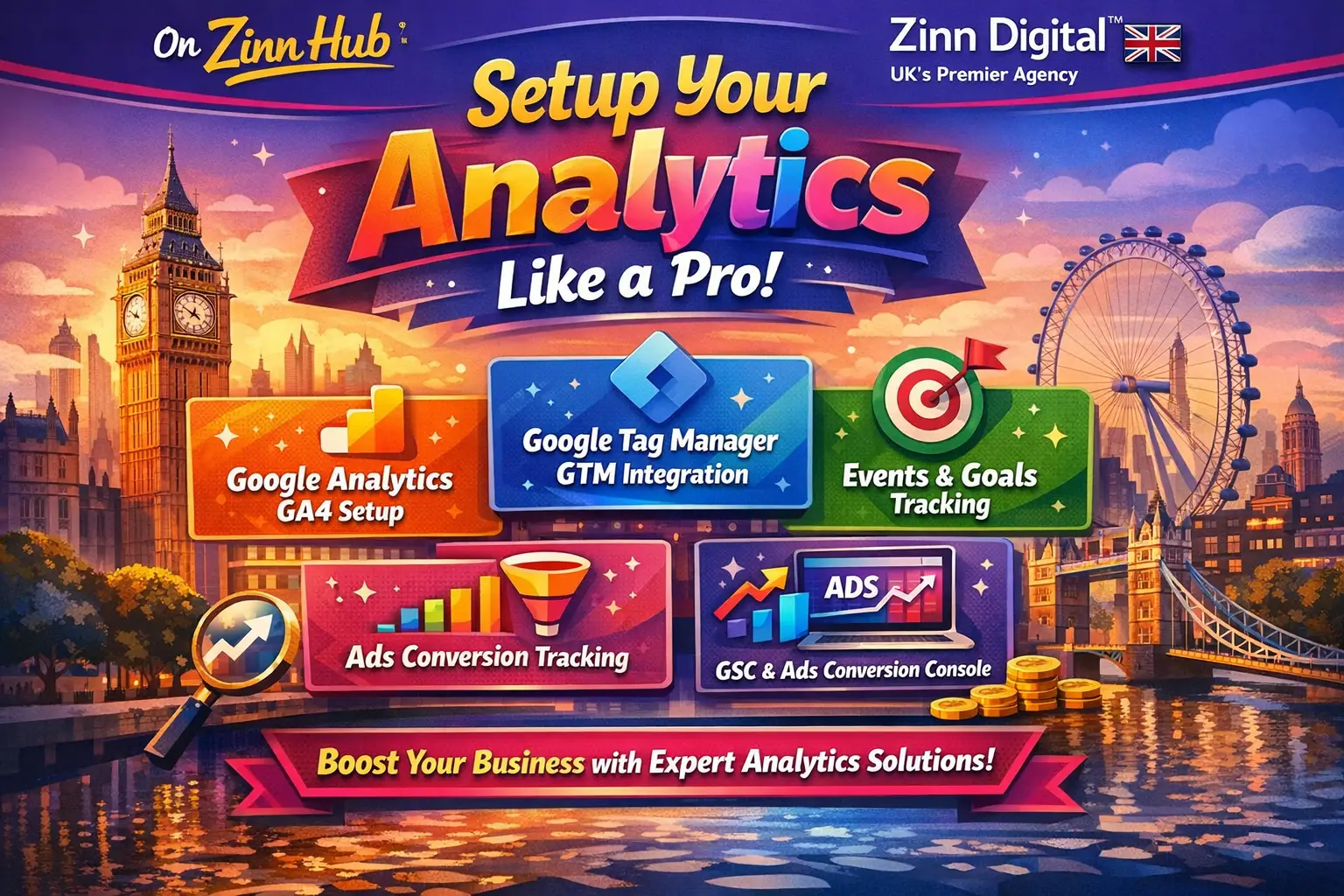 Setup Google Analytics, Ga4, Gtm, Events, Goals, Ads Conversion &Amp; Console 1 Setup Google Analytics