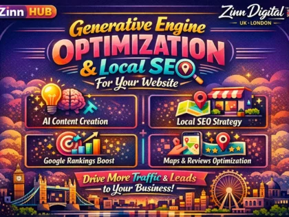 I'll provide comprehensive generative engine optimization and local SEO for your website