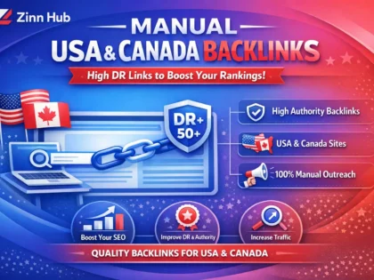 manually build unique usa and canada backlinks with high DR