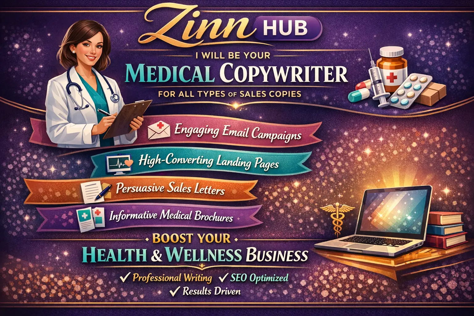 Be Your Medical Copywriter For All Types Of Sales Copies 1 Be Your Medical Copywriter For All Types Of Sales Copies
