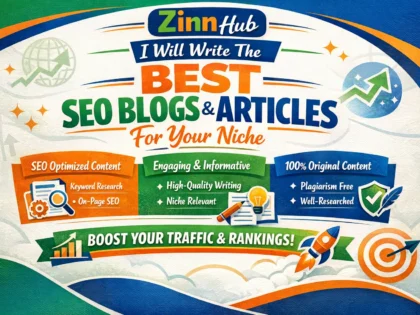 write the best SEO blogs and articles for your niche