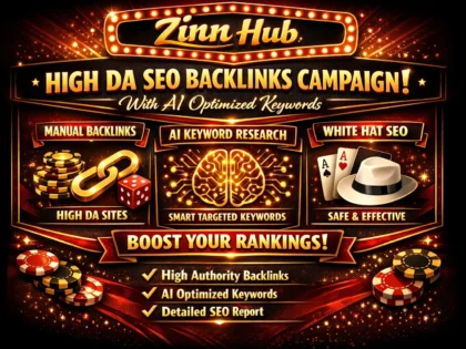 do high da manual SEO backlinks campaign with ai optimized keywords