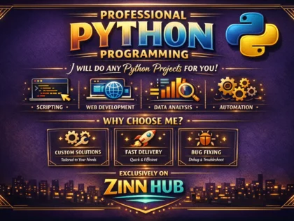 do any python programming projects