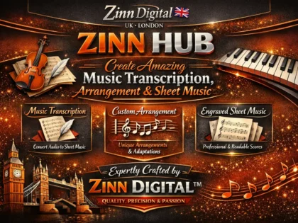 Create amazing music transcription