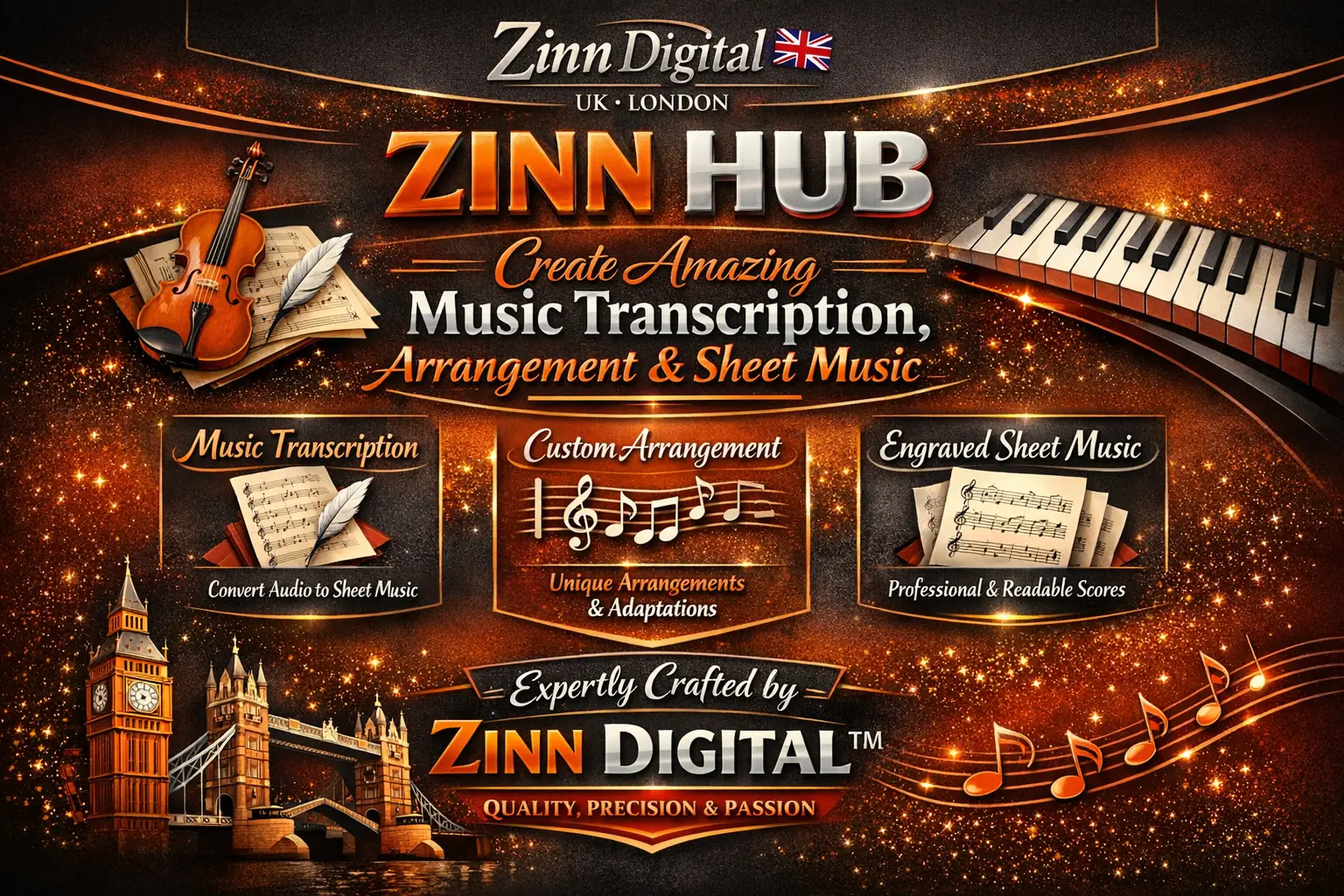 Create Amazing Music Transcription, Arrangement, Or Sheet Music 1 Create Amazing Music Transcription