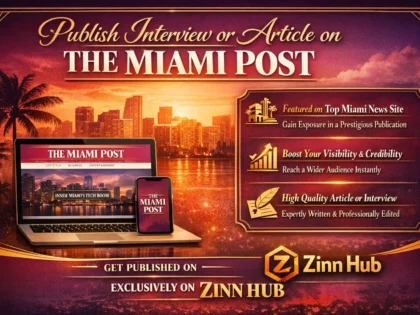 publish interview or article on the miami post