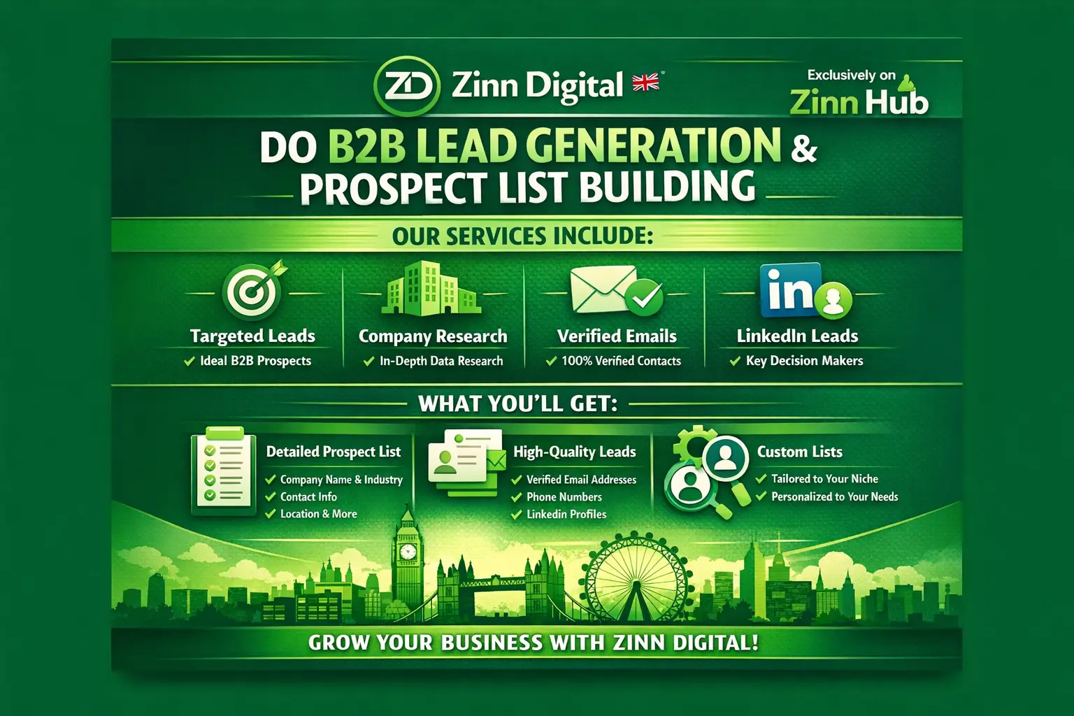 Do B2B Lead Generation And Prospect List Building 1 Do B2B Lead Generation And Prospect List Building