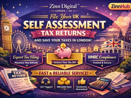 File UK self assessment tax returns and save your taxes in London