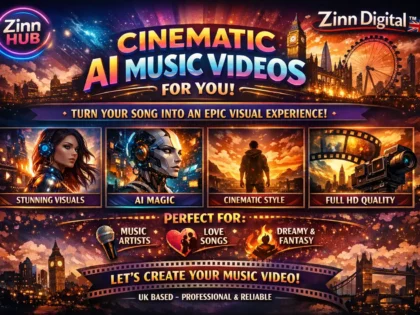 create a cinematic ai music video for you