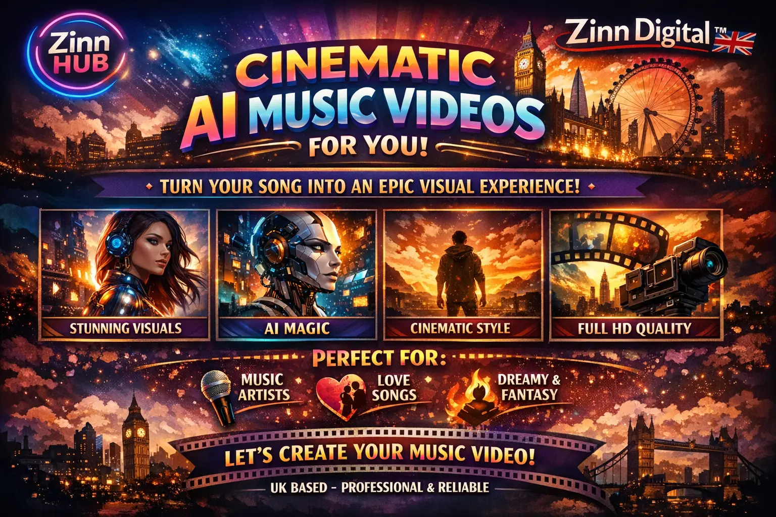 Create A Cinematic Ai Music Video For You 1 Create A Cinematic Ai Music Video For You